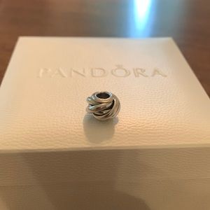 Pandora love knot charm